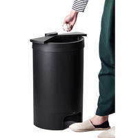 VARIAS DiETZ DustBox30 フットセンサーダストボックス マットブラック VA-DIETZ-SO30-MBK 1台（直送品）