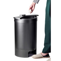 VARIAS DiETZ DustBox30 フットセンサーダストボックス シルバーグレー VA-DIETZ-SO30-SGY 1台（直送品）