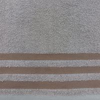 林 超大判バスタオル エッジライン グレー LN602829 1枚