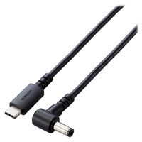 エレコム ノートPC用充電ケーブル タイプC to DC丸コネクタ 100W 2m DC-PDFE20BK 1個