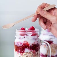 コンドル産業 木製ロングスプーン 170mm 1セット（200本：100本入×2袋）