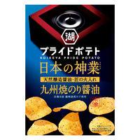 KOIKEYA PRIDE POTATO（湖池屋プライドポテト）日本の神業 九州焼のり醤油 1セット（1袋×12） 湖池屋