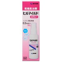 ヒルマイルド スプレー100ml 健栄製薬 ヘパリン類似物質0.3%配合 乾燥肌治療【第2類医薬品】