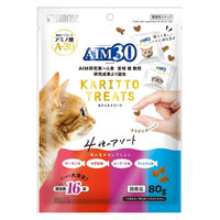 AIM30 カリッとトリーツ 4種のアソート 海の旨みセレクション 国産 80g 1セット（1袋×3）マルカン 猫用 おやつ