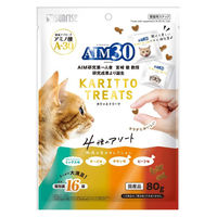 AIM30 カリッとトリーツ 4種のアソート 牧場の旨みセレクション 国産 80g 1セット（1袋×3）マルカン 猫用 おやつ