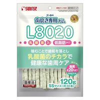 ゴン太の歯磨き専用ガム L8020乳酸菌入 SS クロロフィル入 低脂肪 国産 120g 1セット（1袋×3）マルカン 犬用