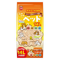 ミニマルランド 小動物用 ふわふわベッド 大容量 14L 1セット（1袋×3）マルカン