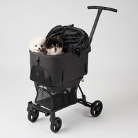 エアバギー ペット用 ペットキャリー WIZ X TRUE BLACK（トゥルーブラック）1台 GMPインターナショナル