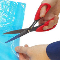 スズキ機工 工業用ハサミ　ベルシザー　レッド BSC03 1丁