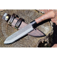 トヨクニ キャンプ剣鉈 遊焚火 6寸・土佐オリジナル白鋼 黒槌目 黒鉄ツバ輪 クルミ柄 tygr230410-039 1本（直送品）