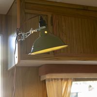 アルミニウム クリップ ランプ M オリーブ DS-0630M/OV DULTON/ダルトン