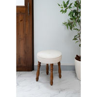 東谷 ROOM ESSENCE ビューグ スツール アイボリー BGL-250IV 1台（直送品）