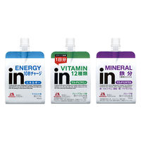 森永製菓 inゼリー 定番3種アソートセット（エネルギー・ビタミン・ミネラル　3種×各6本）