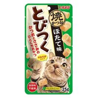 いなば とびつく焼かつお 猫 ほたて味 25g 1セット（1袋×2）キャットフード おやつ