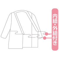 ケアファッション 打合せパジャマ 日本製 綿100% 着心地快適 動きやすい 婦人用 PU L 80027612 1着（直送品）