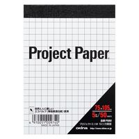 オキナ プロジェクトミニ M 75×105mm 5mm方眼 50枚 PMM 1セット(1冊×5)