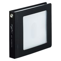 リヒトラブ myfa スクエアフォトコレクションファイル ミニ ジェットブラック N3326-24 1箱(40冊入)