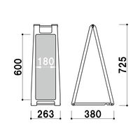ファースト スタンドプレート(片面)清掃中_01 SP-207d11 1台
