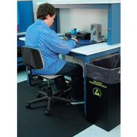 DESCO JAPAN ロール、STATFREE CV280、導電性、 黒、2.0mm x 1.22m 18.3m 15012 1巻（直送品）