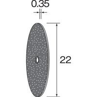 ミニター #D2503 カッティング砥石 10個入 MC2003 1パック(10個)（直送品）