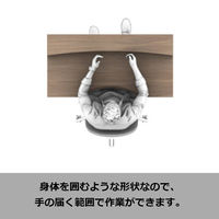 【アウトレット】【軒先渡し】コイズミファニテック ULTAGE デスク 幅1200×奥行600×高さ730mm KWD-793MOBK 1台（直送品）