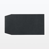 無印良品 ジーンズラベル 文庫本カバー ダークグレー 良品計画