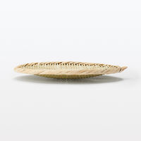 無印良品 竹材 ござ目編み 盆ザル 大 約直径25cm 良品計画