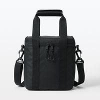 無印良品 保冷バッグ M 黒 約22×20×15cm 良品計画