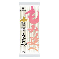 もみ延べうどん 320g 北海道産小麦100％使用 1セット（1袋×2）はたけなか製麺 乾麺