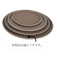 スマイル ノンスリップトレイ 18インチ(直径45.5cm) 790481 1枚