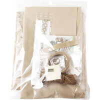 日本紐釦貿易 日本紐釦 巾着ショルダーバッグが作れるキットセット ベージュカラー ベージュ 3SET-PSBSET-E 1セット（直送品）