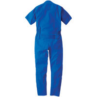 桑和（SOWA） 半袖つなぎ ブルー 6L  9007　1着（直送品）