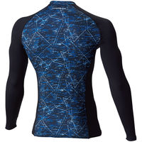 桑和（SOWA） 長袖サポートシャツ ネイビー L  7095-40　1着（直送品）