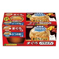 いなば まぐろジュレ 乳酸菌入り まぐろバラエティ（65g×4個パック）1セット（1箱×3）キャットフード 猫用