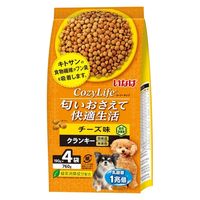 いなば Cozy Life クランキー チーズ味（190g×4袋入）国産 1セット（1袋×3）ドッグフード