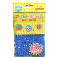 創アンド遊 創&遊アイロンビーズ単色パック 青 AB-200-09 1セット(1個×12)
