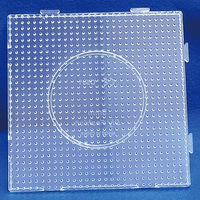 創アンド遊 創&遊アイロンビーズプレート(大)四角形 AB-300-01 1セット(1個×10)