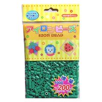 創アンド遊 創&遊アイロンビーズ単色パック 緑 AB-200-07 1セット(1個×12)