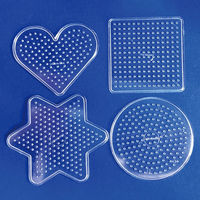 創アンド遊 創&遊アイロンビーズプレート(小)4枚セット AB-380-01 1セット(1個×10)