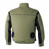 空調服 KU92401 空調服長袖ブルゾン カーキグリーン 5L KU92401-G60-5L 1着（直送品）