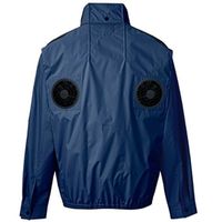 エヌ・エス・ピー NAー1142 Nクールウェア 上部ファン 長袖 ネイビー 2L NA-1142-3-2L 1着（直送品）