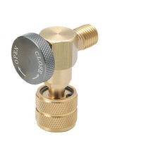 エスコ UNF7/16”ー20 (R12・R22・R502)ミニコントロールバルブ EA104AD-28A 1個（直送品）