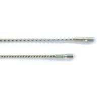 エスコ 1/4”x1，210mm ファイバーグラスロッド(スチール製) EA109CB-6 1本（直送品）