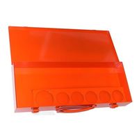 エスコ 160x400x 50mm エキスパンダーケース EA208CS 1個（直送品）