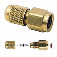 エスコ F1/4” アクセスバルブ(5個) EA402B-1 1パック(5個)（直送品）