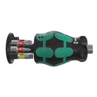 エスコ [+ ー Pozi]スタビードライバービットセット(ハンドル付) EA550BP-42 1セット（直送品）