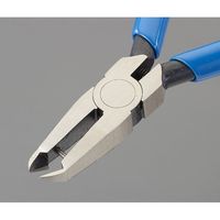 エスコ 125mm プラスチックニッパー(ラウンド刃) EA536HE-11 1丁（直送品）