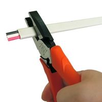 エスコ 225mm 電工ペンチ(圧着付/偏芯型) EA534DC-225 1丁（直送品）