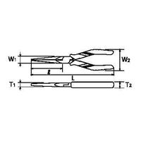 エスコ 200mm ラジオペンチ EA537EM-200 1本（直送品）