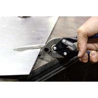 エスコ 300mm はさみ・鉄板用(ロングブレード/ギザ無) EA544MB-11 1丁（直送品）